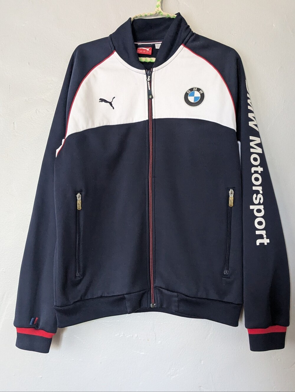 Puma BMW Motorsport Track Jacket - Size Medium